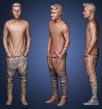 3D model Justin Bieber (STL)